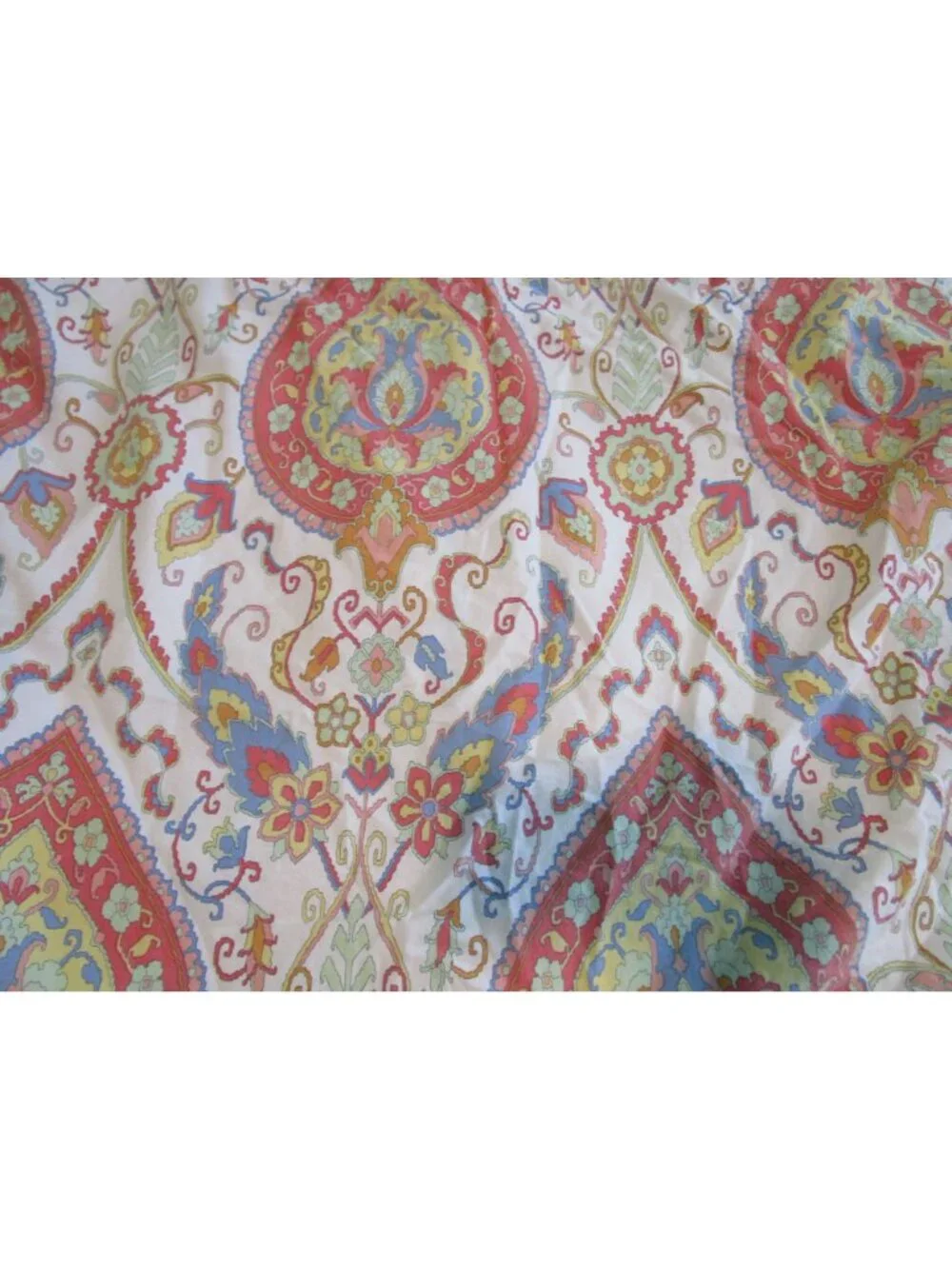 Vintage Lauren Ralph Lauren Cotton Paisley Floral Standard Pillow Sham Multicolo